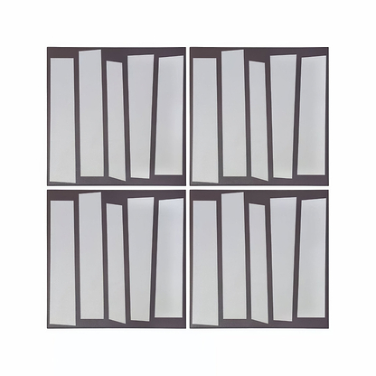 Kelly Hoppen Strip Black And White - Hyperion Tiles