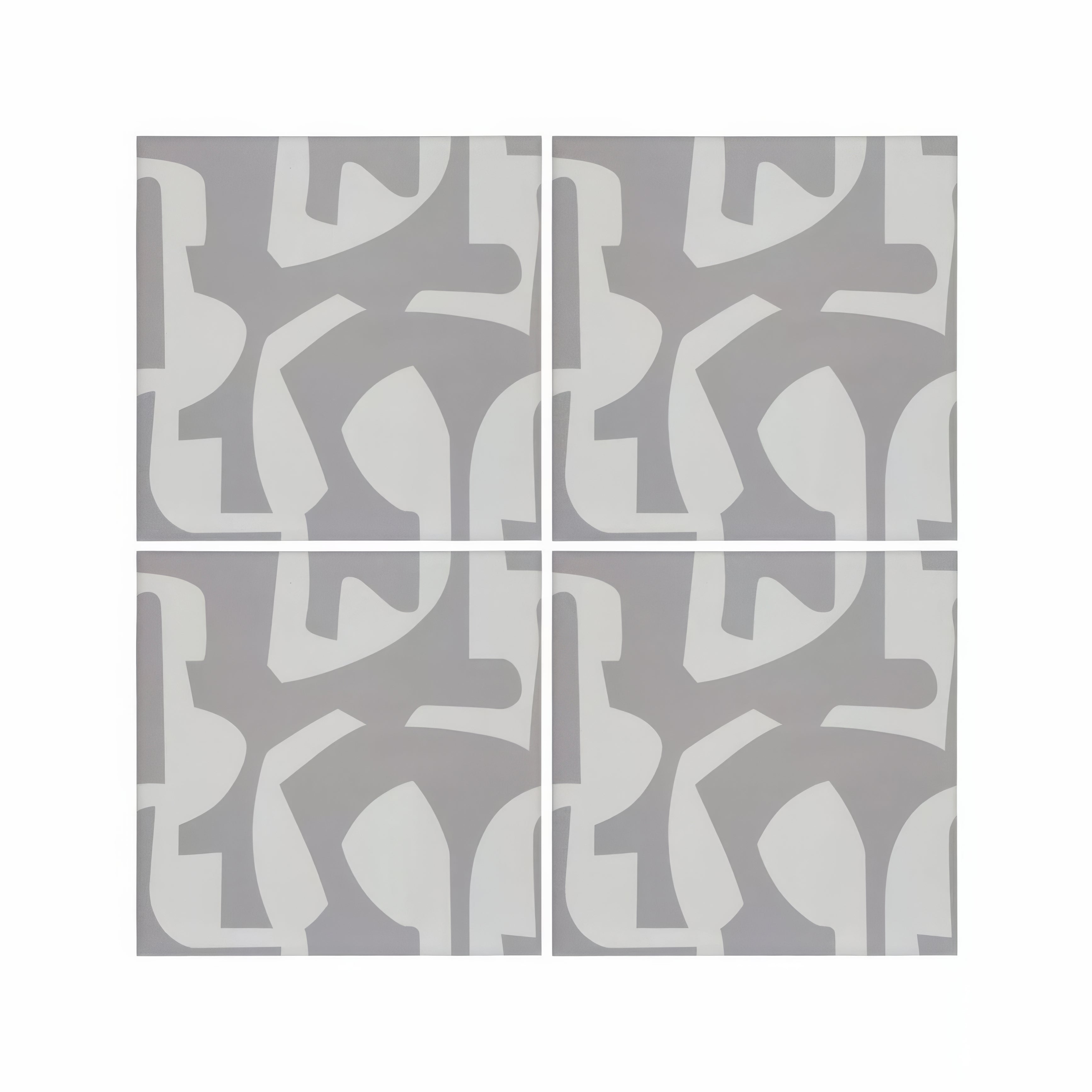 Kelly Hoppen Puzzle Grey and White - Hyperion Tiles - Fired Earth