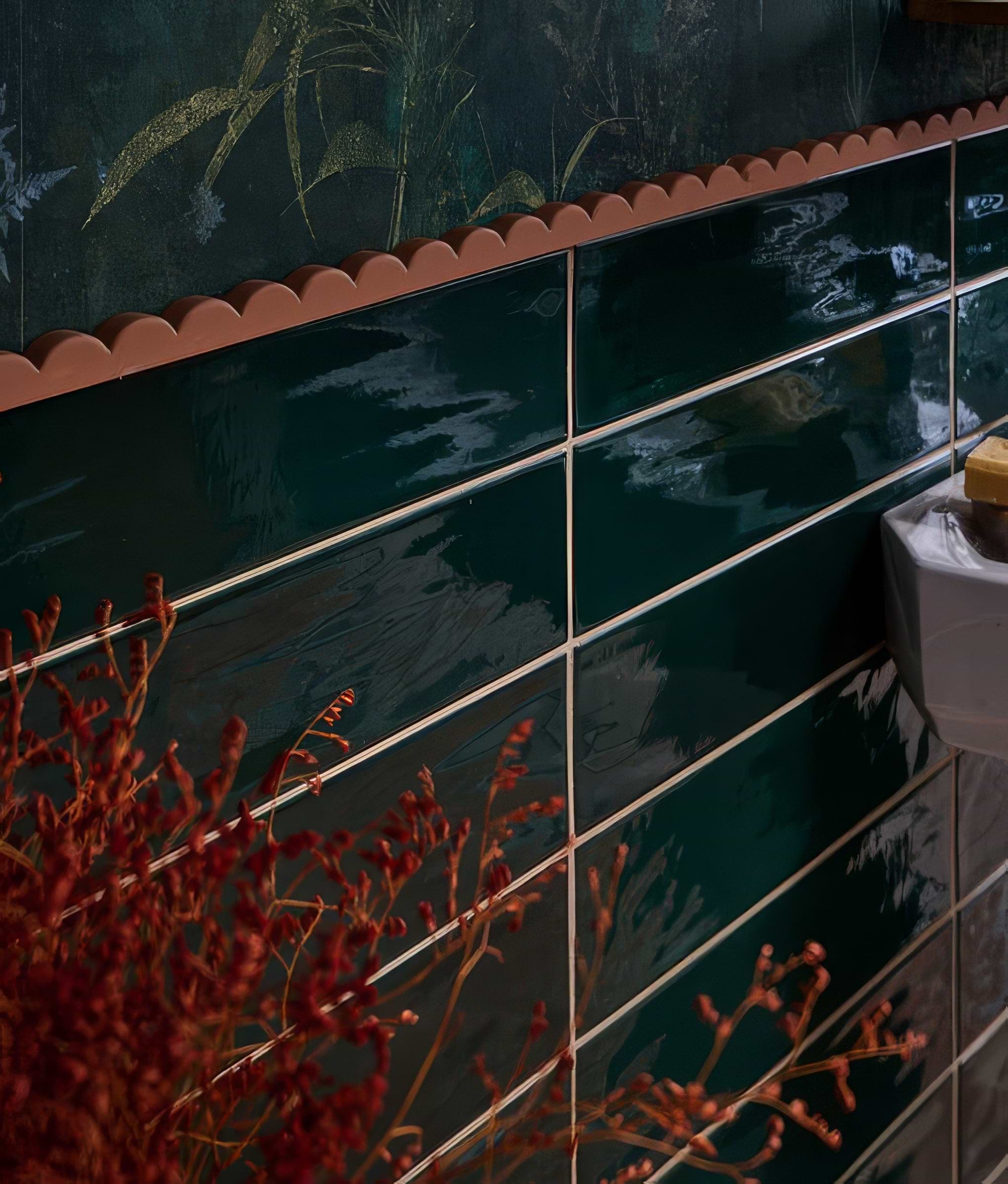 Kennet Porcelain Bottle Green - Hyperion Tiles