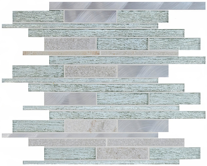 Khalifa Linear Mixed Mosaic - Hyperion Tiles
