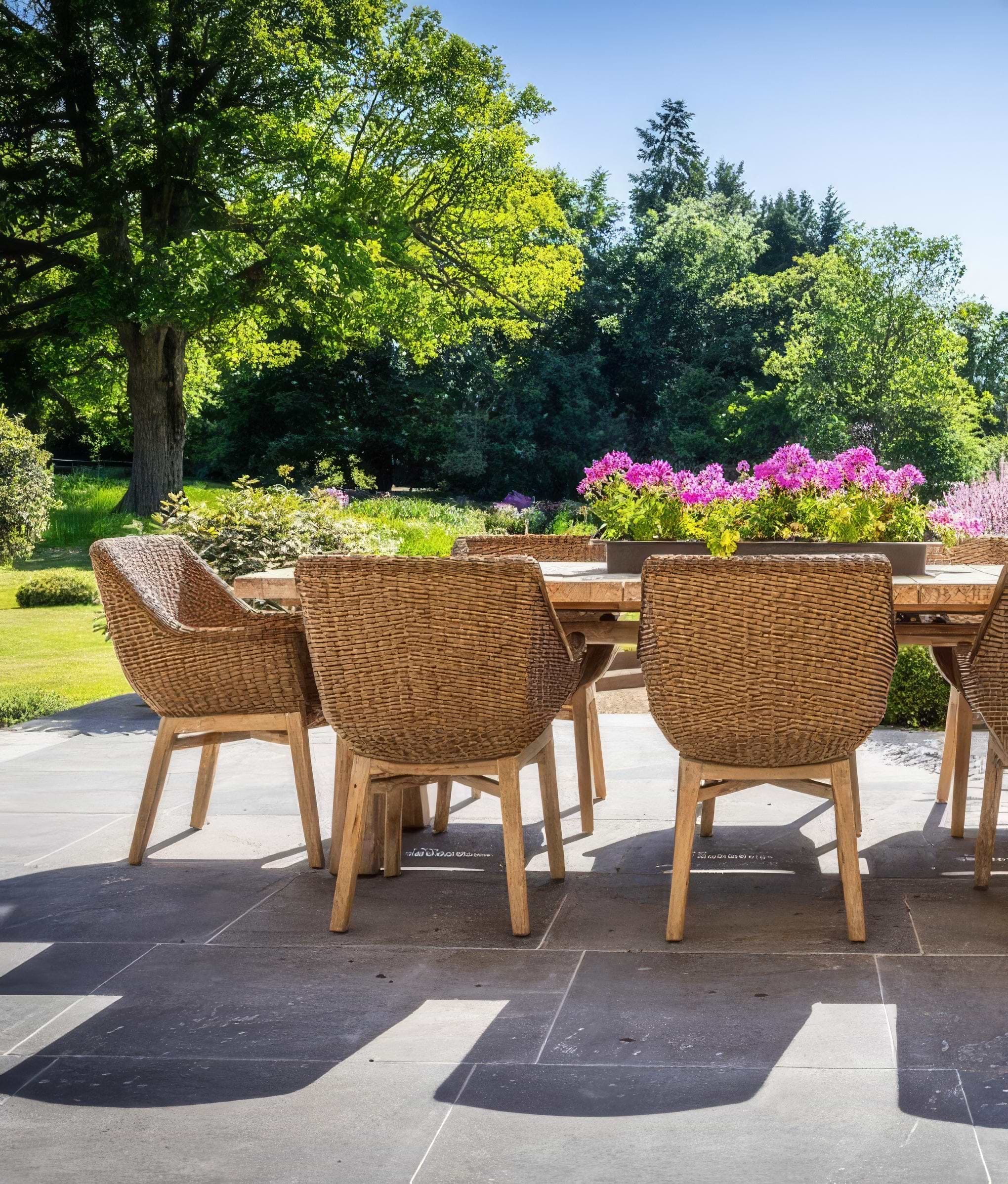 Kimmeridge Limestone Paving Tumbled & Etched Finish By Hyperion Tiles
