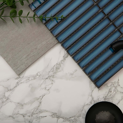Kitkat Blue Mosaic - Hyperion Tiles