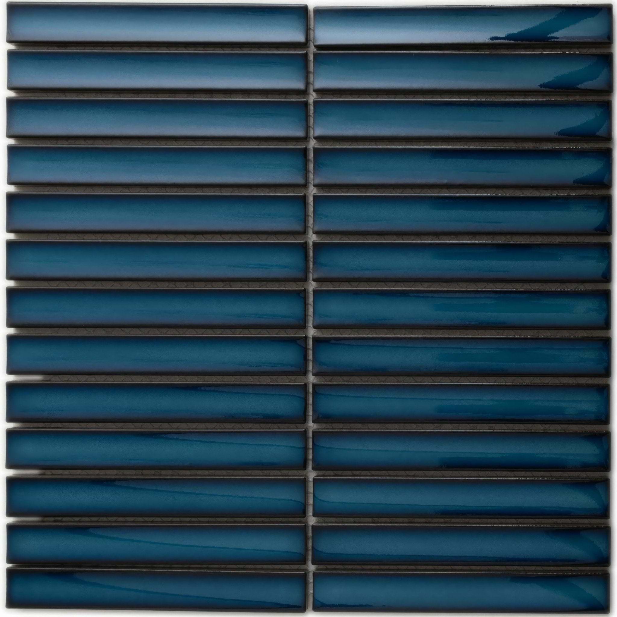 Kitkat Blue Mosaic - Hyperion Tiles