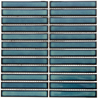 Kitkat Blue Two Tone Mosaic - Hyperion Tiles