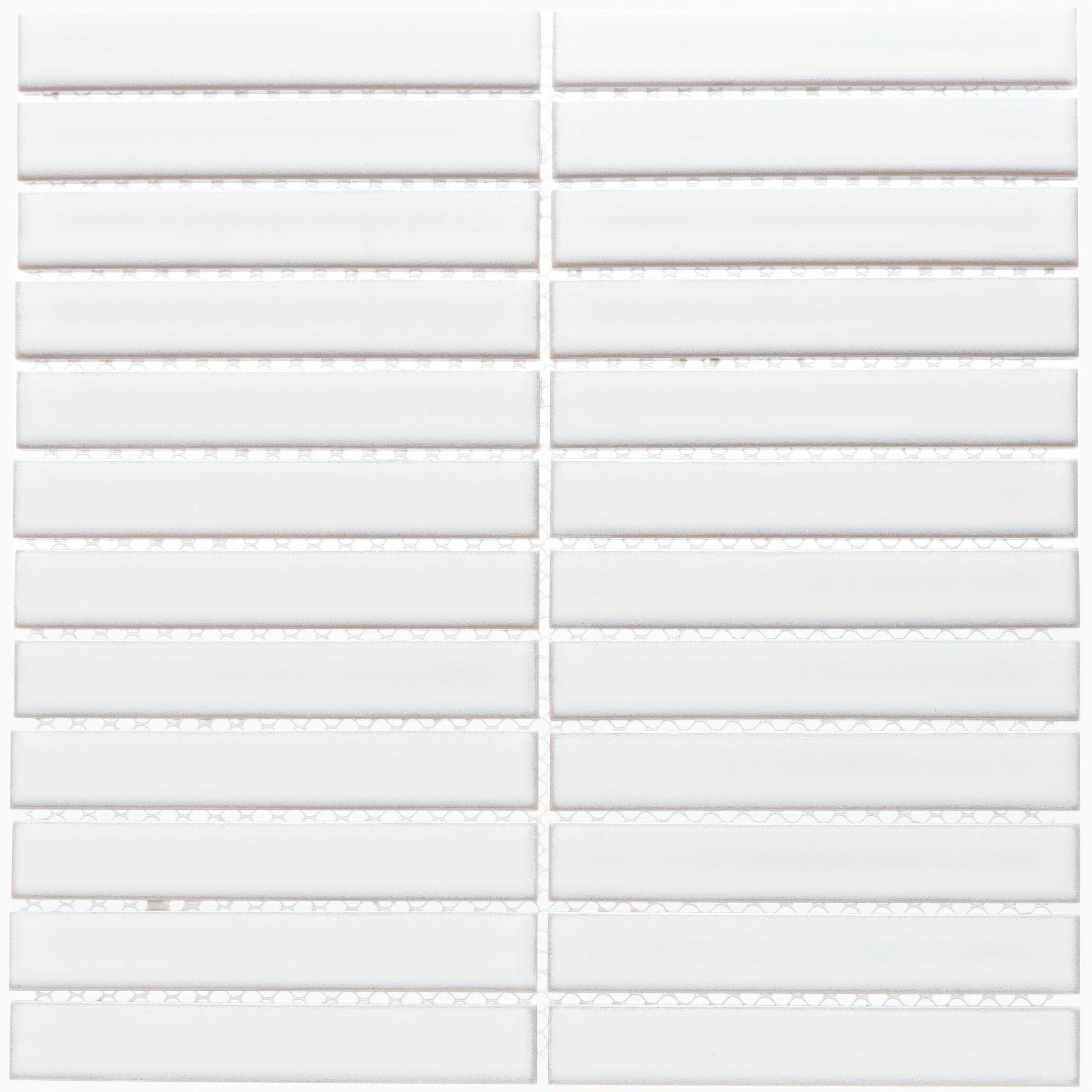 Kitkat White Mosaic - Hyperion Tiles