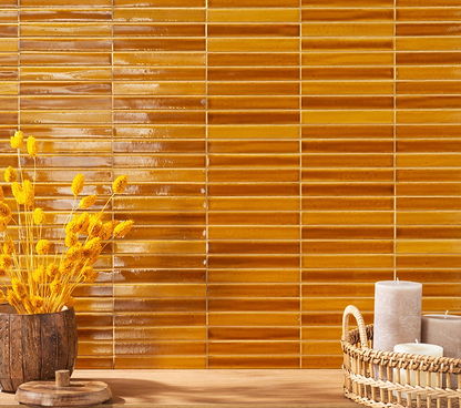 Koeda Mustard Crackle - Hyperion Tiles