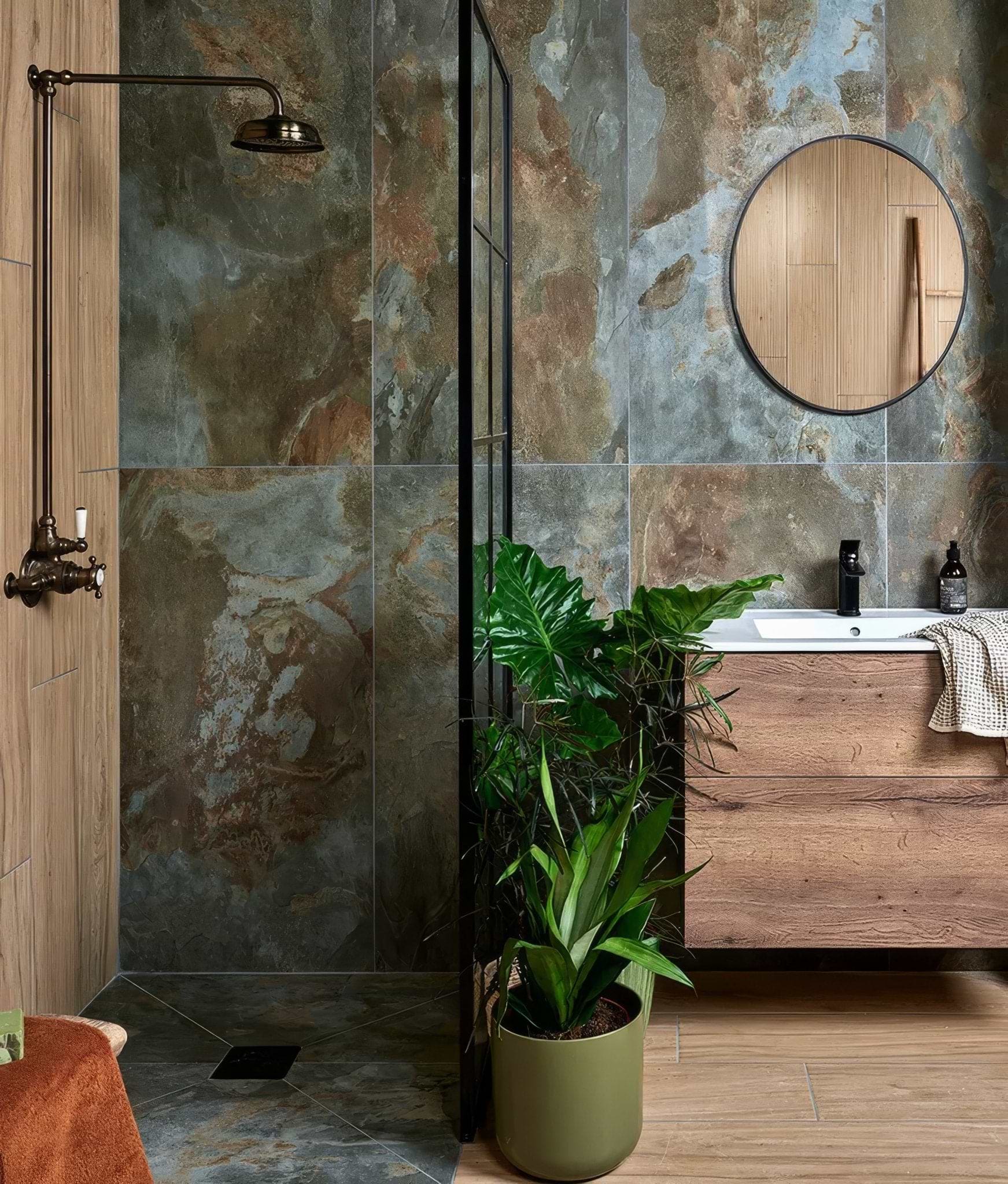 Komodo Porcelain Green - Hyperion Tiles