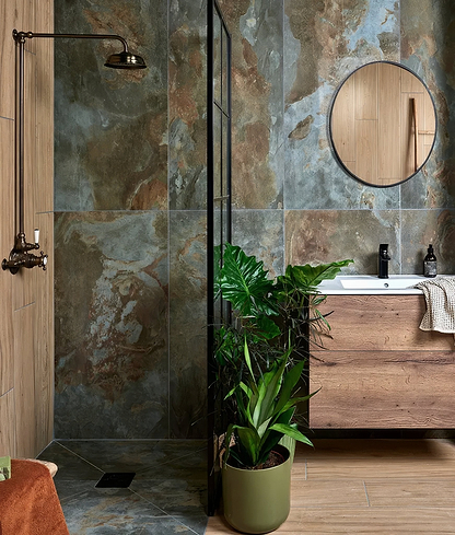 Komodo Porcelain Green - Hyperion Tiles