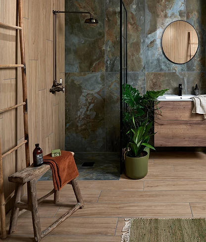 Komodo Porcelain Green - Hyperion Tiles