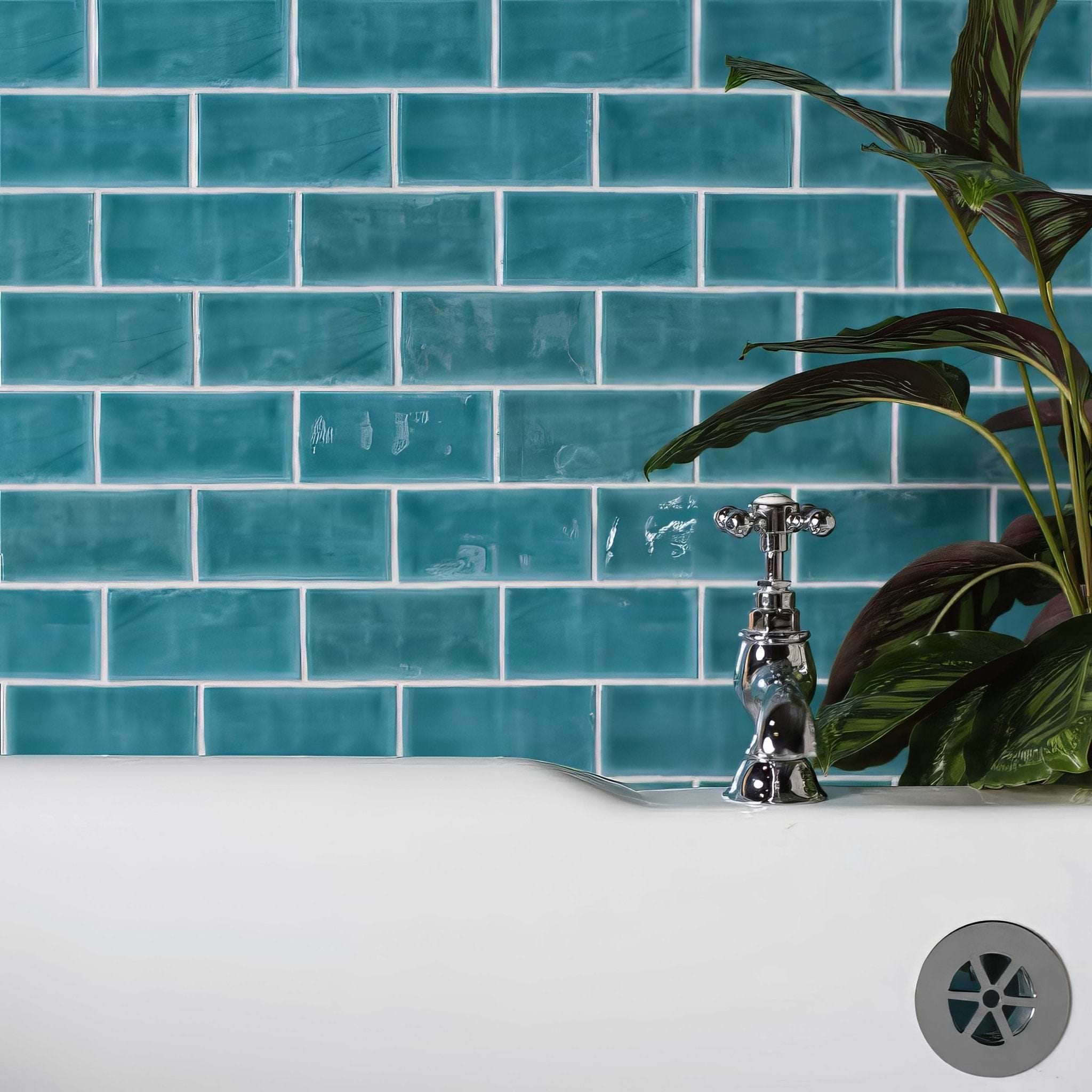 Lagoon Brick Tile - Hyperion Tiles