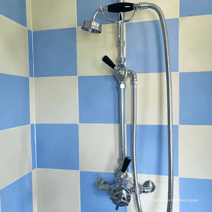 Lake Blue Square Tile - Hyperion Tiles