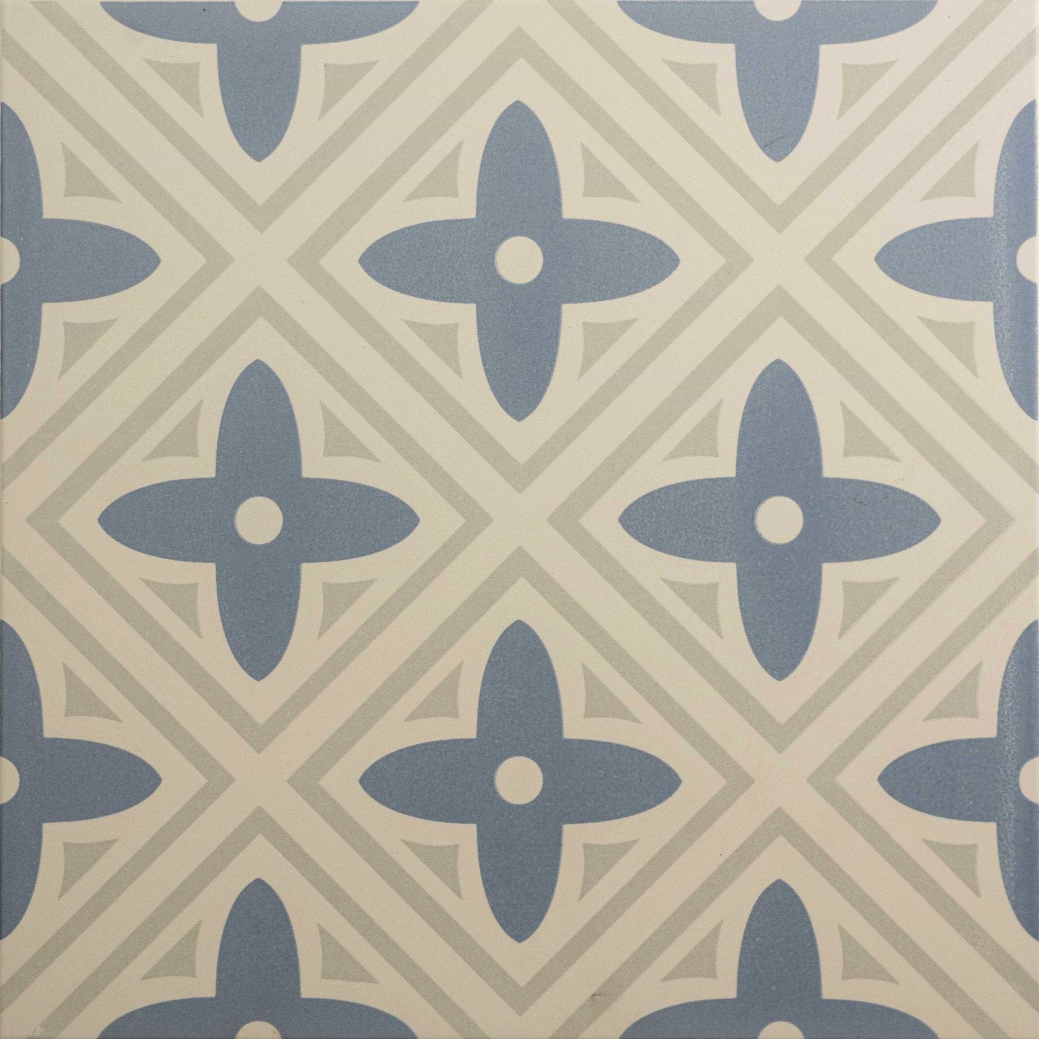 Leigh Blue On Chalk - Hyperion Tiles