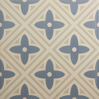 Leigh Blue On Chalk - Hyperion Tiles