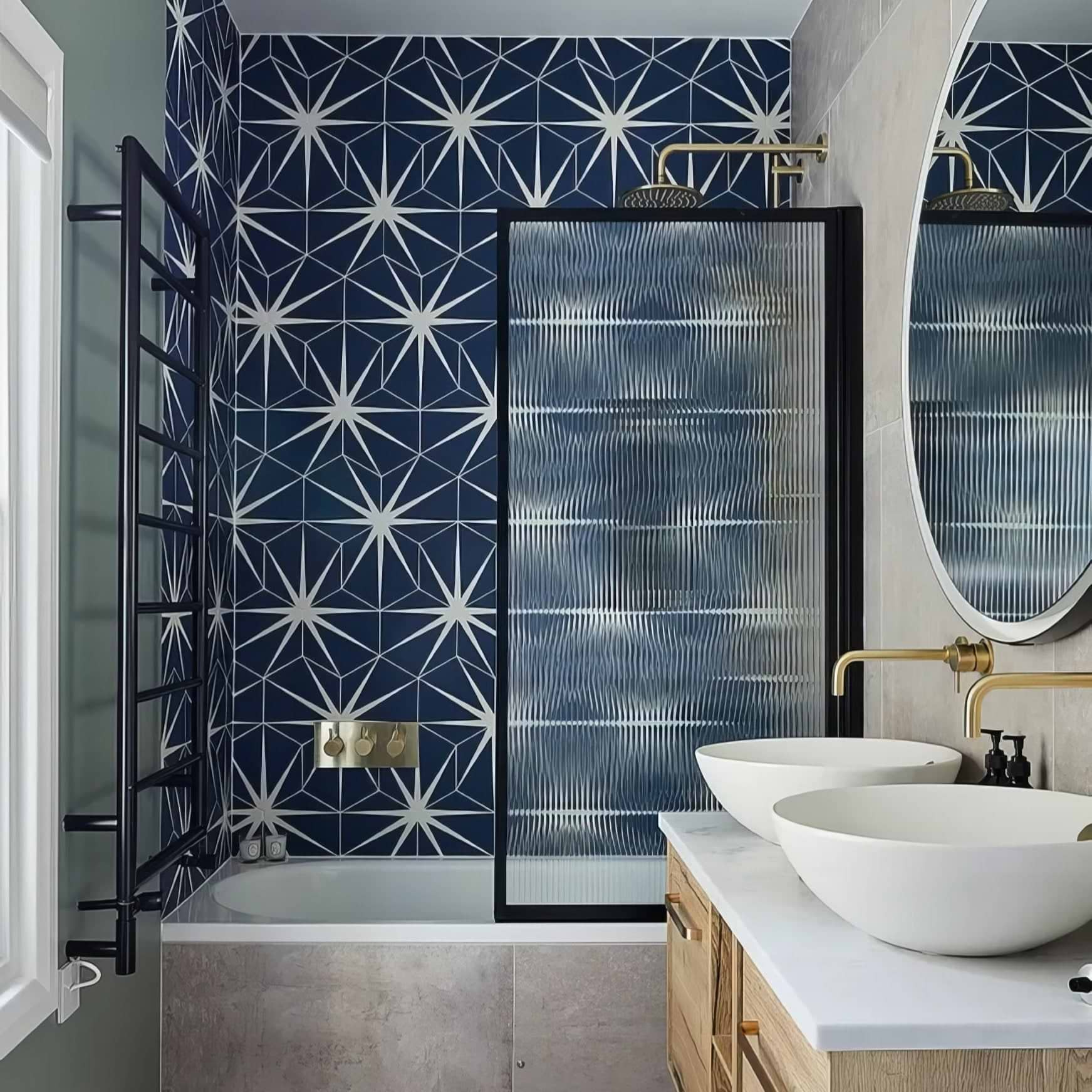 Lily Pad Porcelain Admiral - Hyperion Tiles