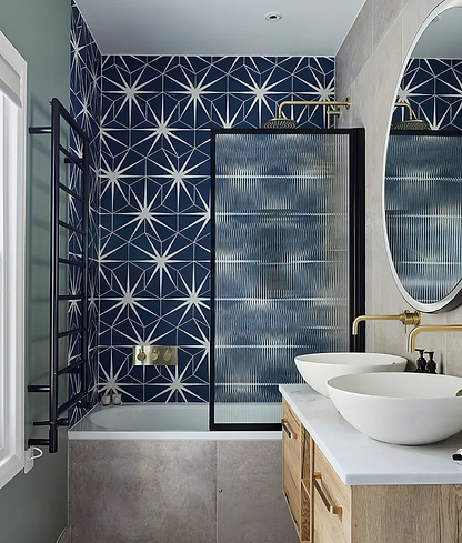 Lily Pad Porcelain Admiral - Hyperion Tiles