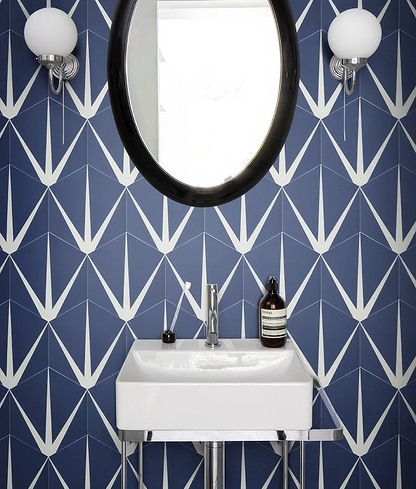 Lily Pad Porcelain Admiral - Hyperion Tiles