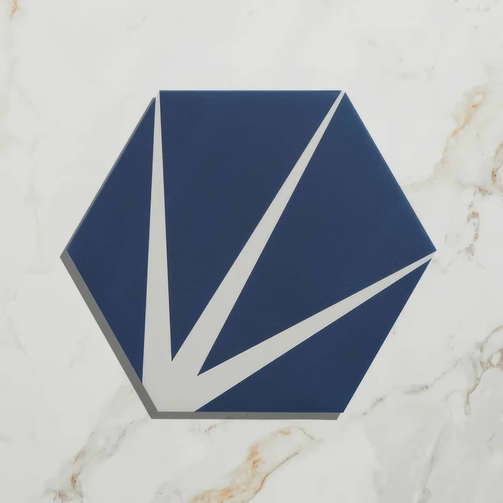 Lily Pad Porcelain Admiral - Hyperion Tiles