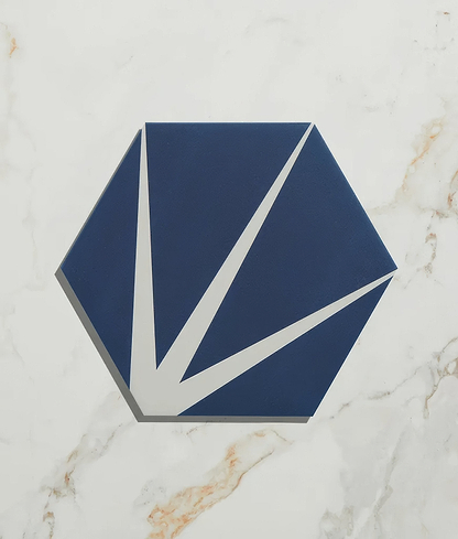Lily Pad Porcelain Admiral - Hyperion Tiles