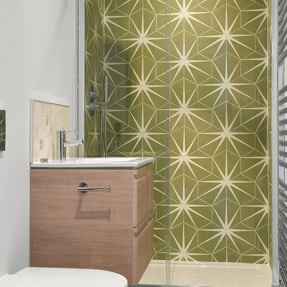 Lily Pad Porcelain New Leaf - Hyperion Tiles