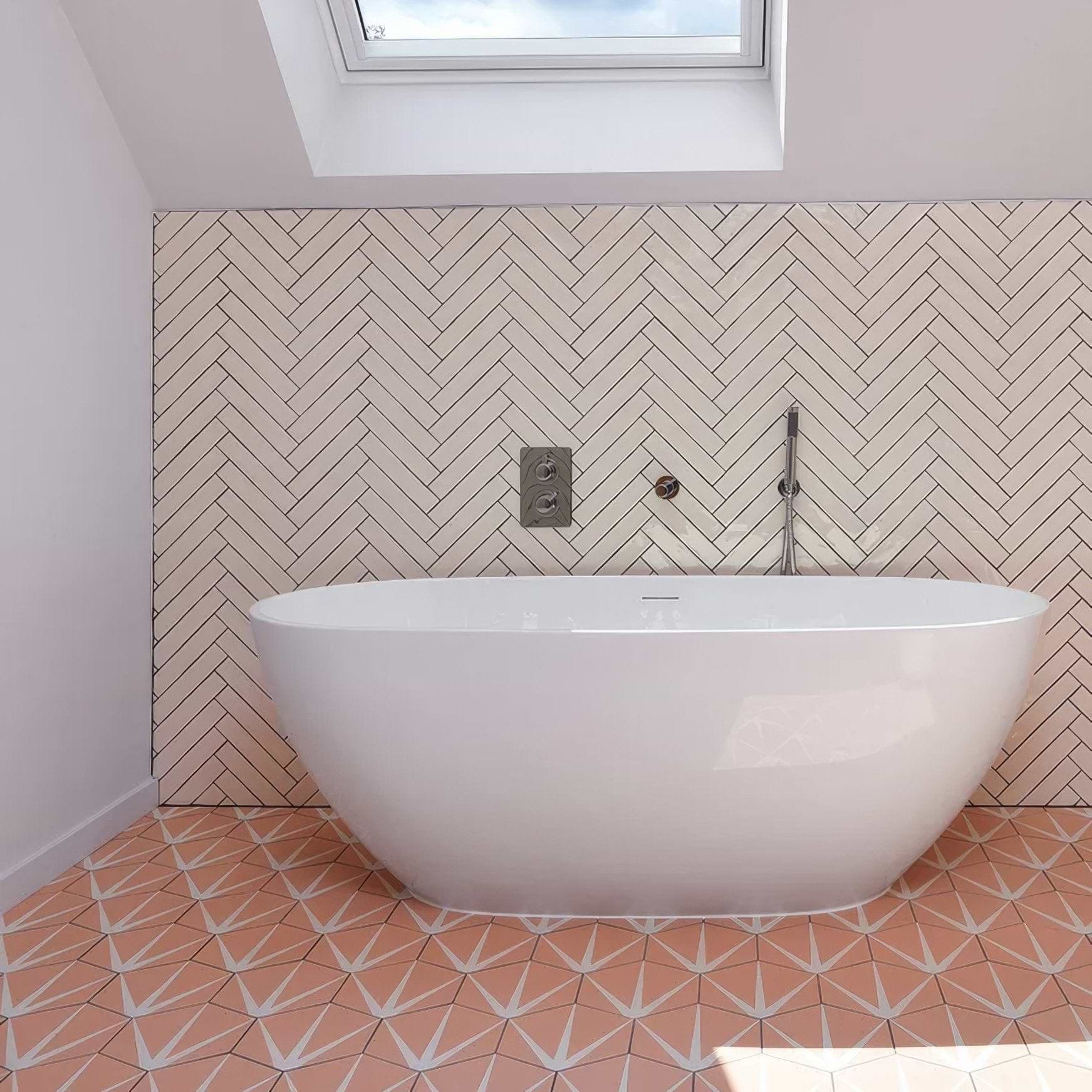 Lily Pad Porcelain Plaster - Hyperion Tiles
