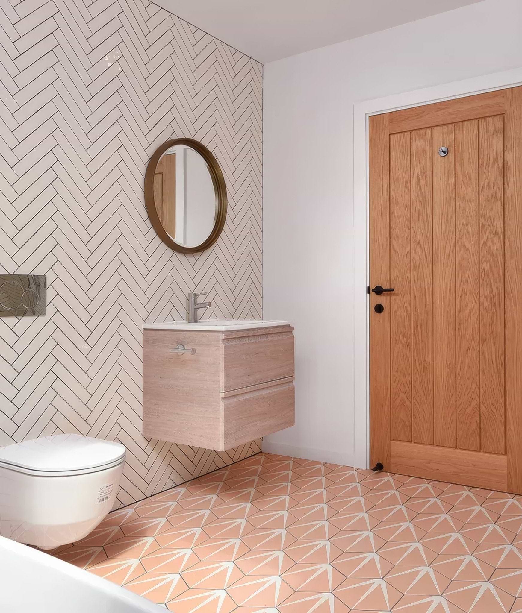 Lily Pad Porcelain Plaster - Hyperion Tiles