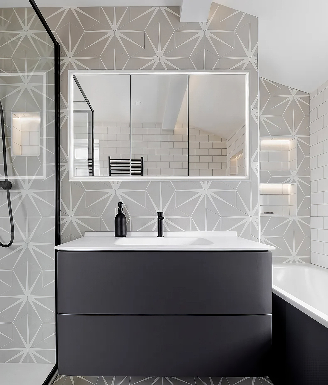 Lily Pad Porcelain Cloud - Hyperion Tiles