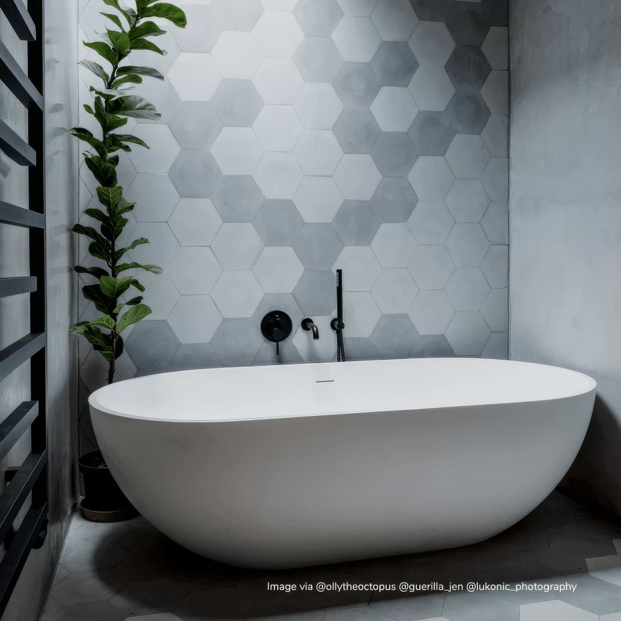 Limestone Hexagonal Tile - Hyperion Tiles