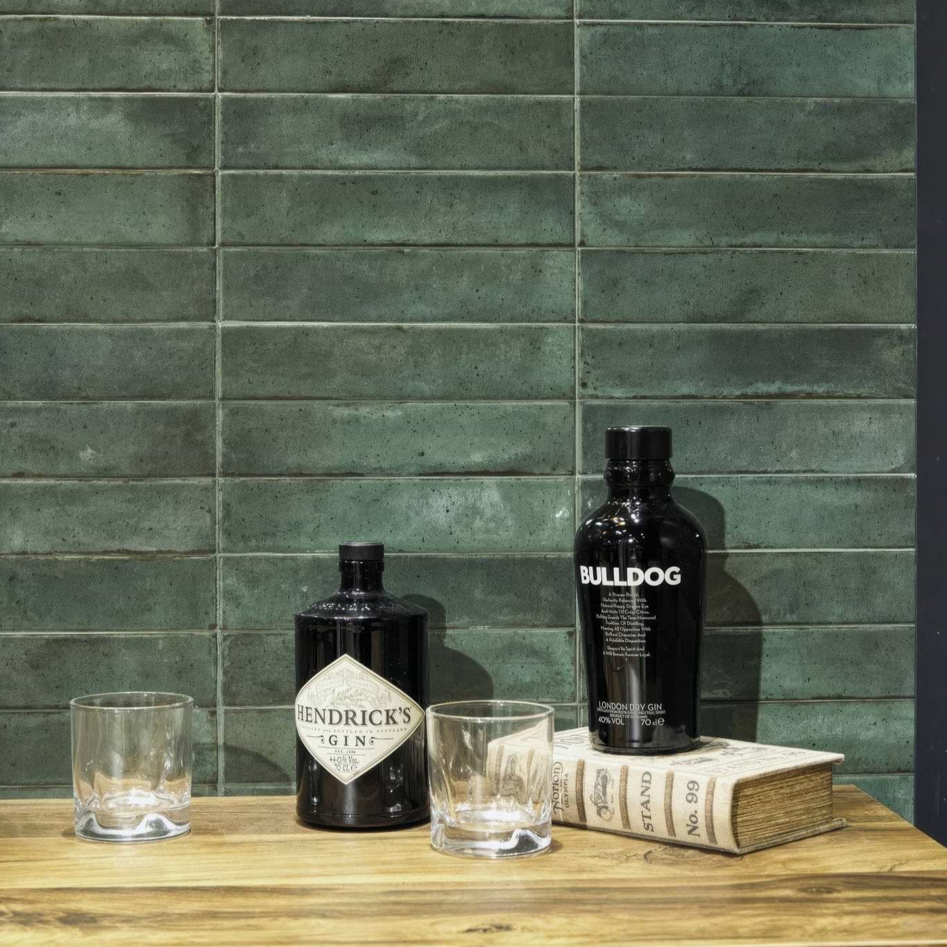 Lisbon Green Jade Shine - Hyperion Tiles