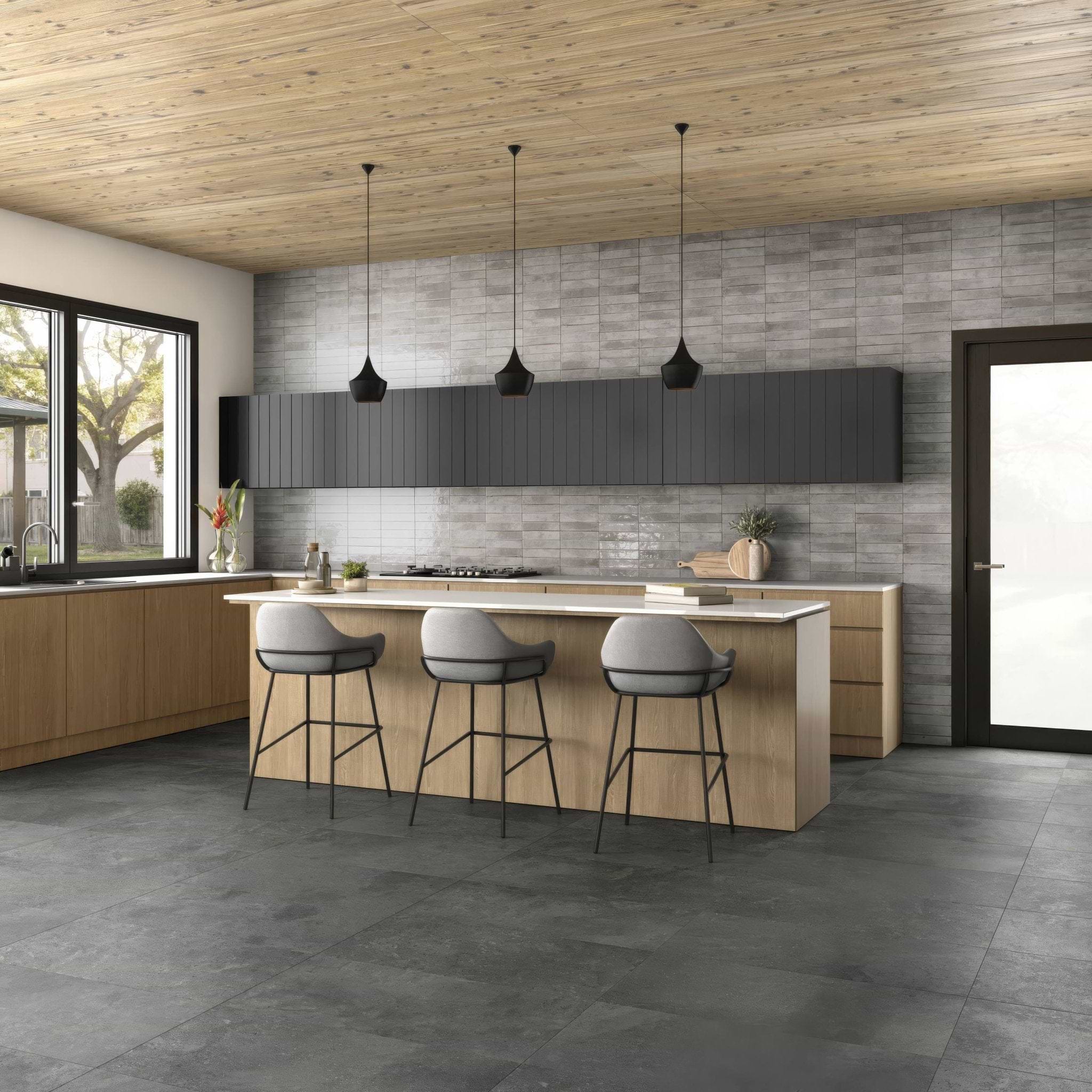 Lisbon Grey Shine - Hyperion Tiles