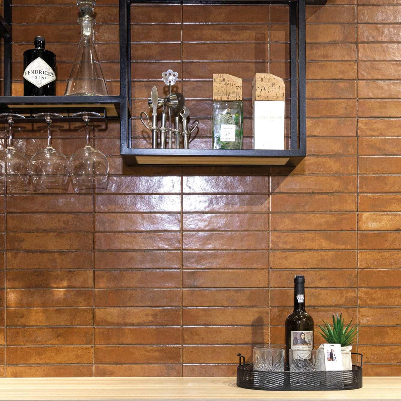 Lisbon Terracotta Shine - Hyperion Tiles