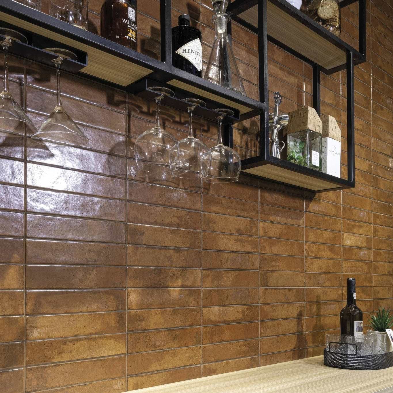 Lisbon Terracotta Shine - Hyperion Tiles