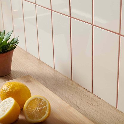 Liso Bone Gloss 100x200 - Hyperion Tiles