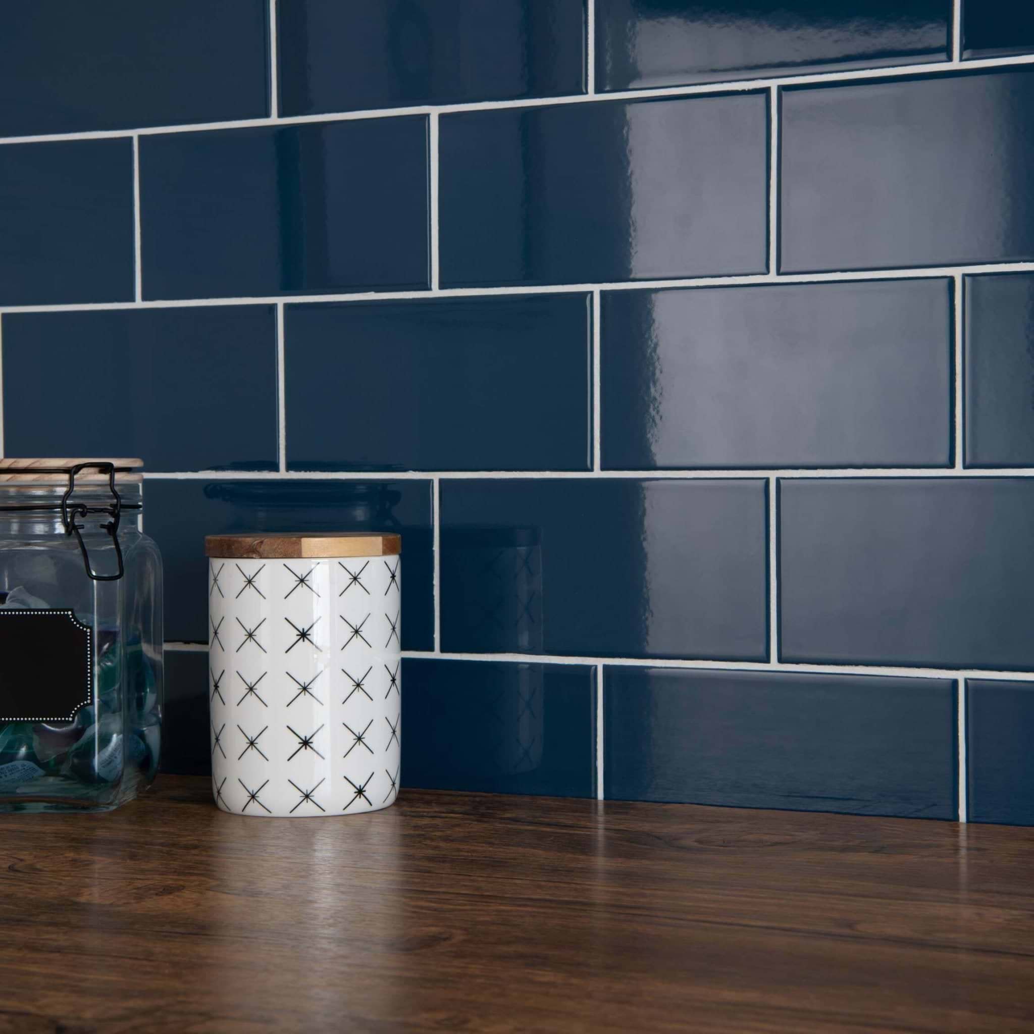 Liso Marino Gloss 100x200 - Hyperion Tiles