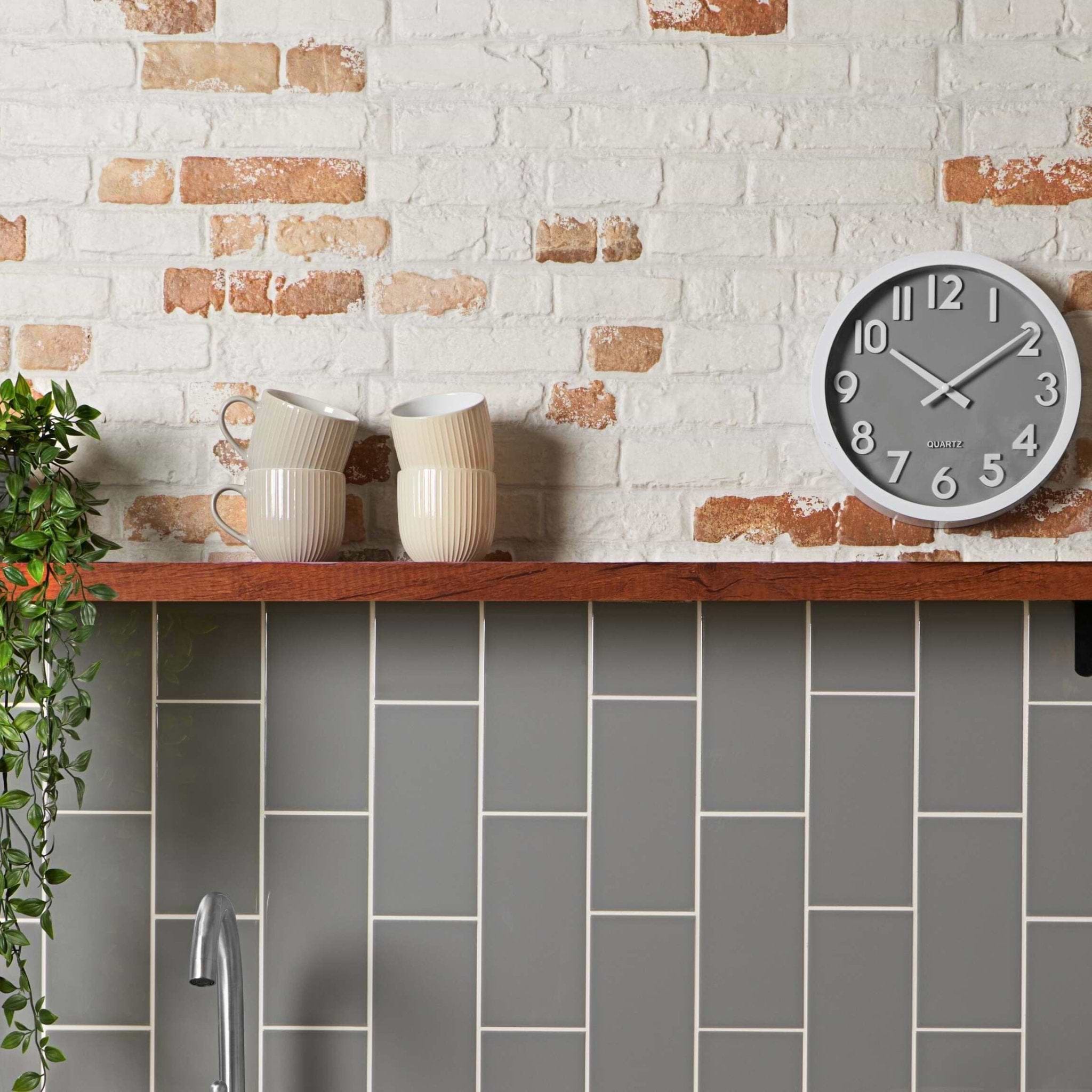 Liso Plata Brillo 100x200 - Hyperion Tiles