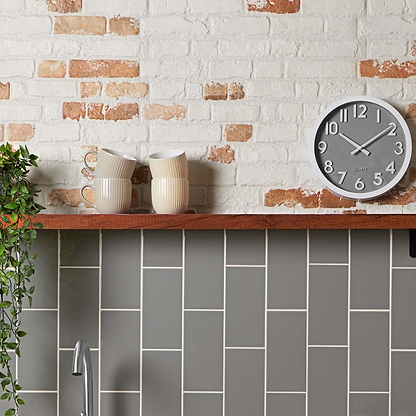 Liso Plata Brillo 100x200 - Hyperion Tiles