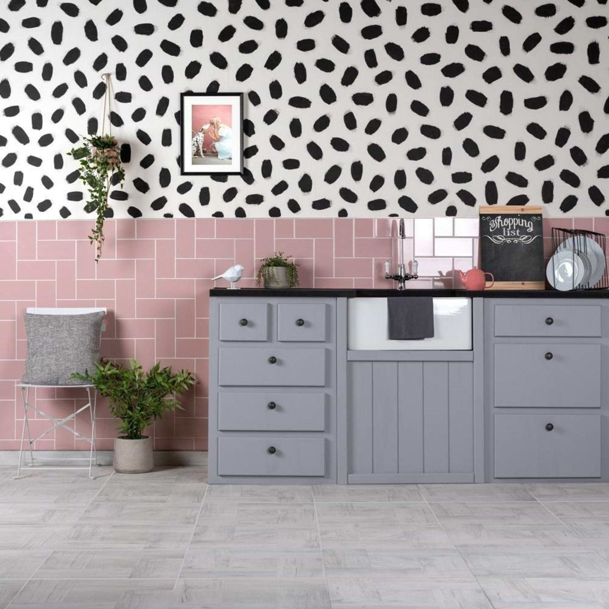 Liso Rosa Gloss 100x200 - Hyperion Tiles