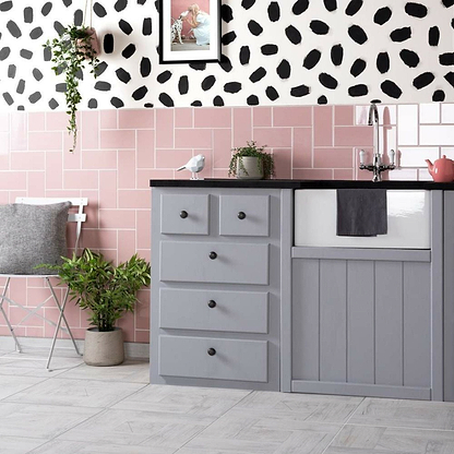 Liso Rosa Gloss 100x200 - Hyperion Tiles