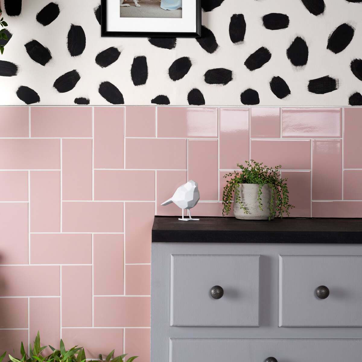 Liso Rosa Gloss 100x200 - Hyperion Tiles