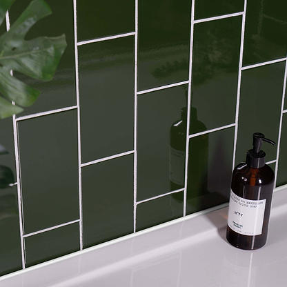 Liso Verde Gloss 100x200 - Hyperion Tiles