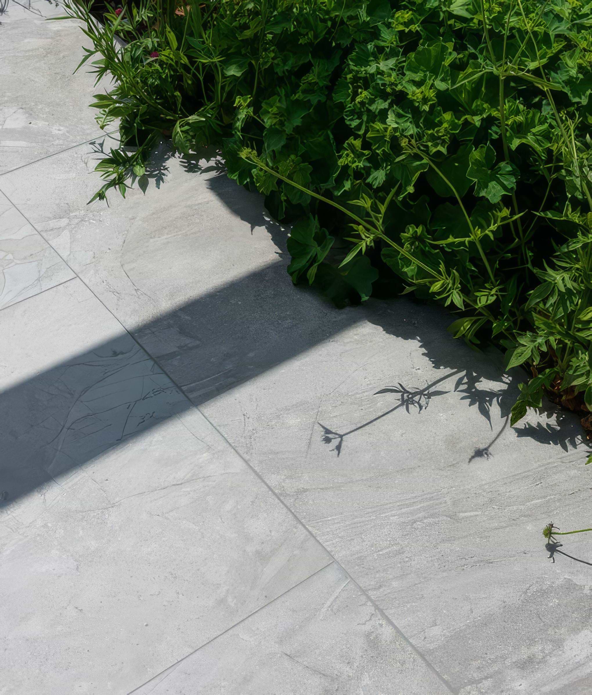 Lithos Porcelain Paving Textured Blanc From Hyperion Tiles