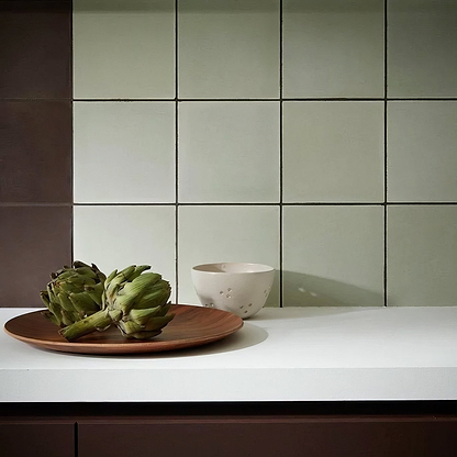 Little Greene Aquamarine Pale Square Tile - Hyperion Tiles