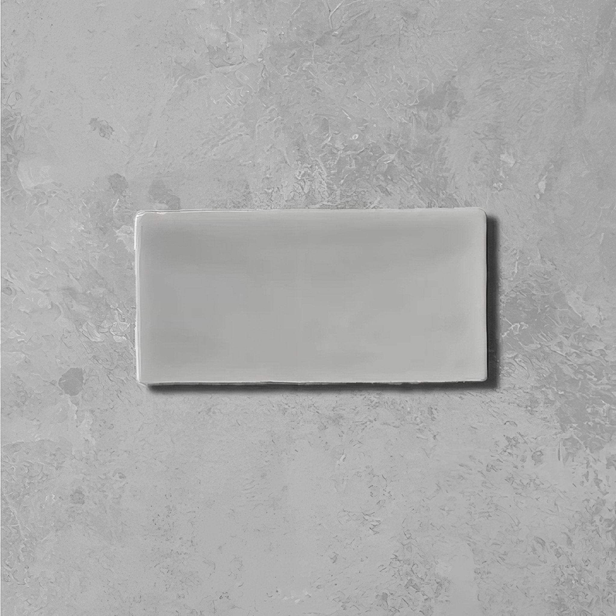 Little Greene French Grey Glazed Rectangle Tile - Hyperion Tiles