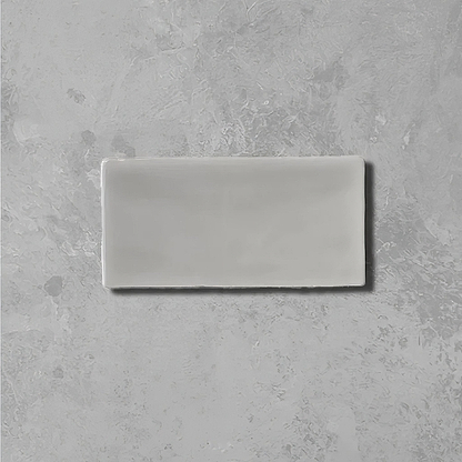 Little Greene French Grey Glazed Rectangle Tile - Hyperion Tiles