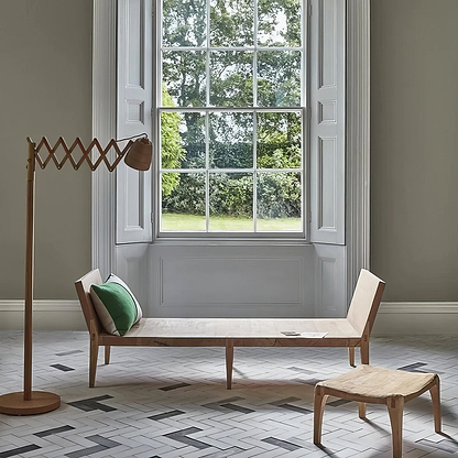 Little Greene French Grey Herringbone Tile - Hyperion Tiles