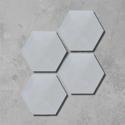 Little Greene French Grey Hexagonal Tile - Hyperion Tiles