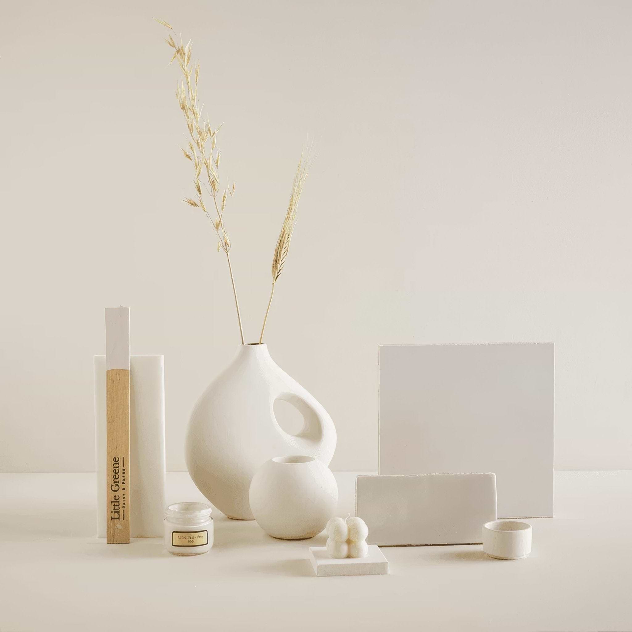 Little Greene Rolling Fog Herringbone Tile - Hyperion Tiles