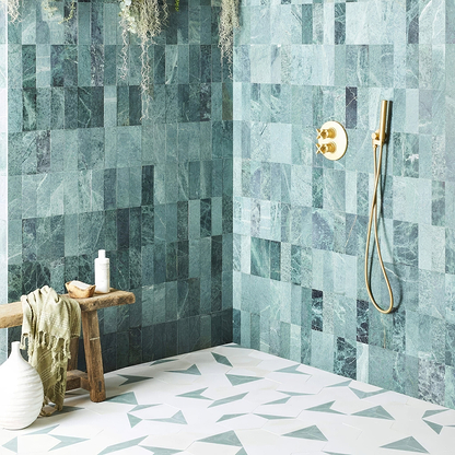 Livid & Brighton Stone Split Hexagon - Hyperion Tiles