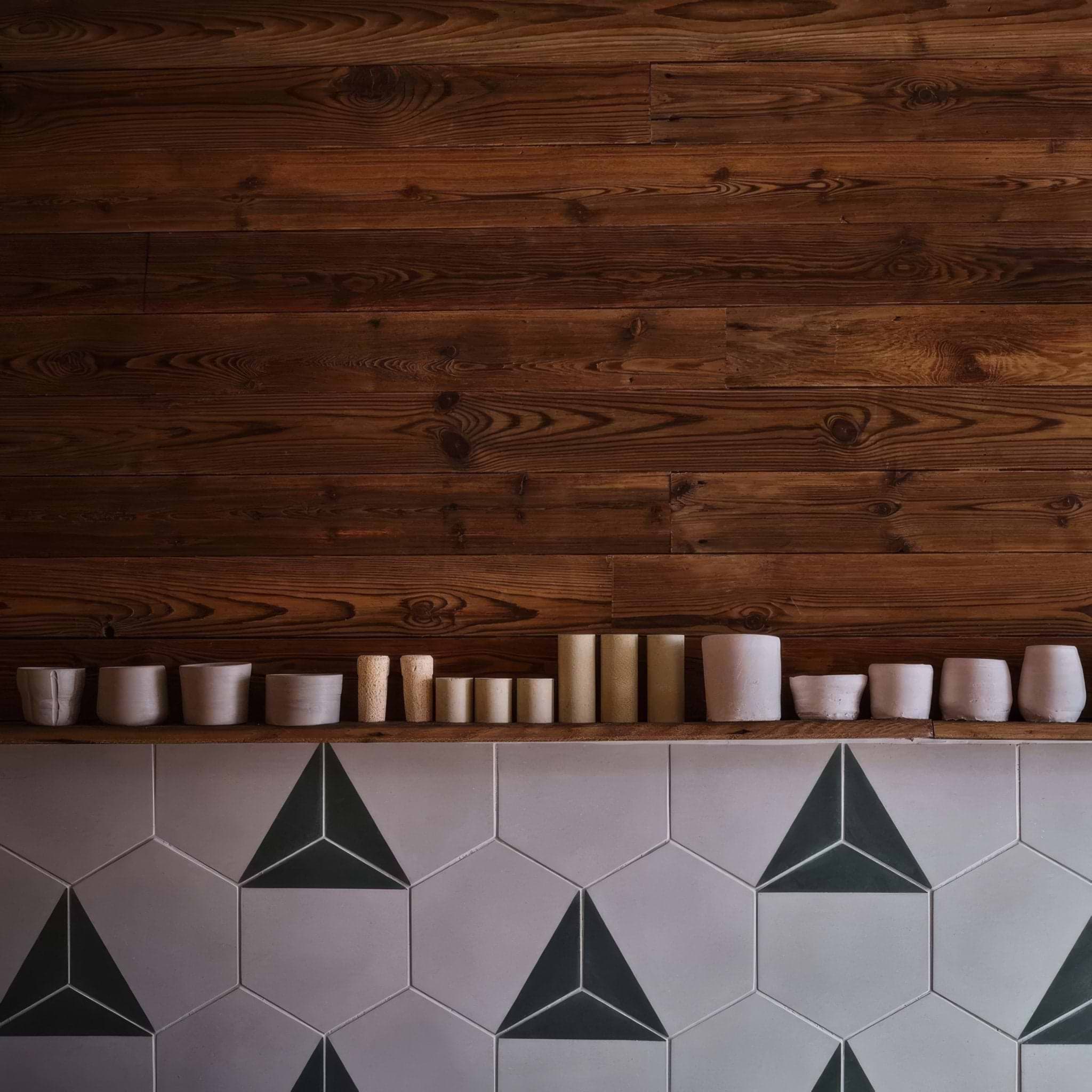 Livid & Brighton Stone Split Hexagon - Hyperion Tiles