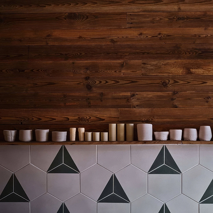 Livid & Brighton Stone Split Hexagon - Hyperion Tiles