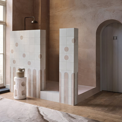 Livingetc Arch Pearl Tile - Hyperion Tiles